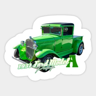 1931 Ford Model A Pickup Truck Sticker